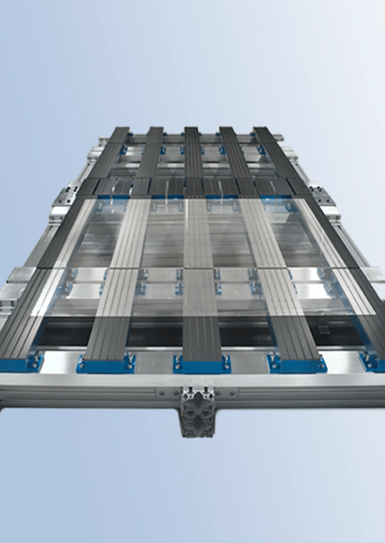 Semi-flexible substrate handling and processing