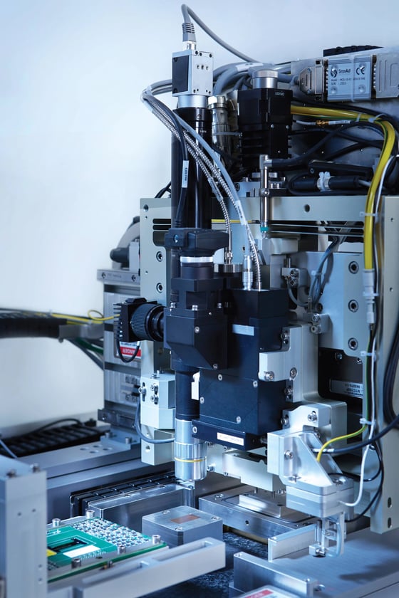 Inspektion von Sensorchips 